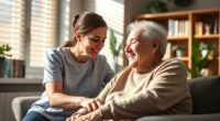family members providing care