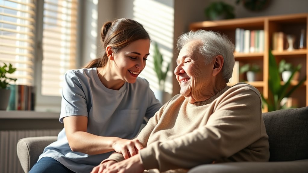 family members providing care