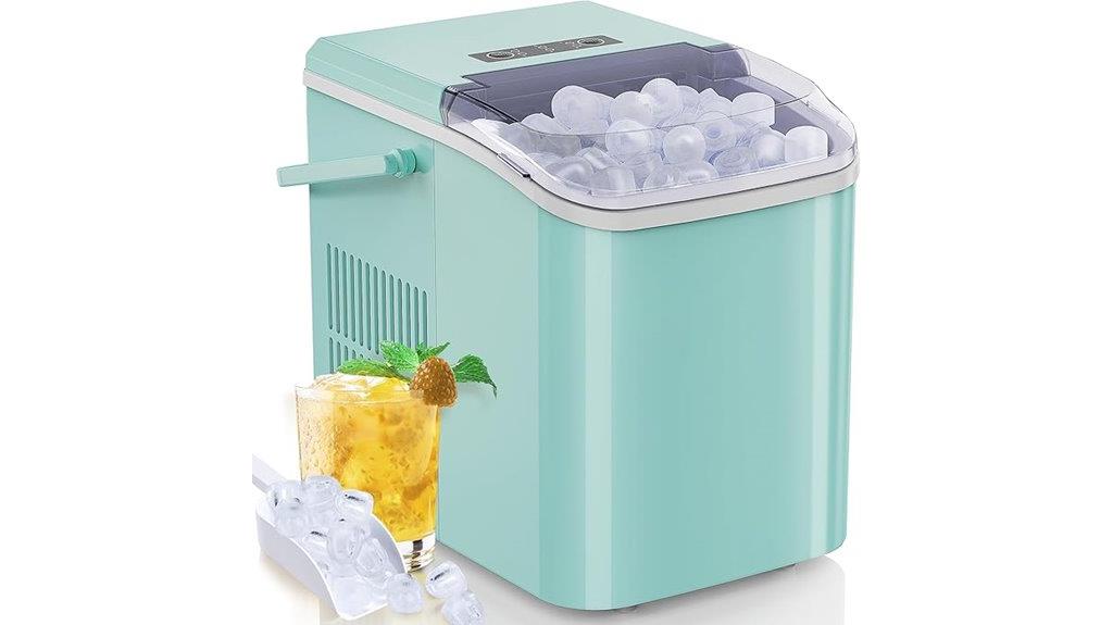 fast countertop ice maker