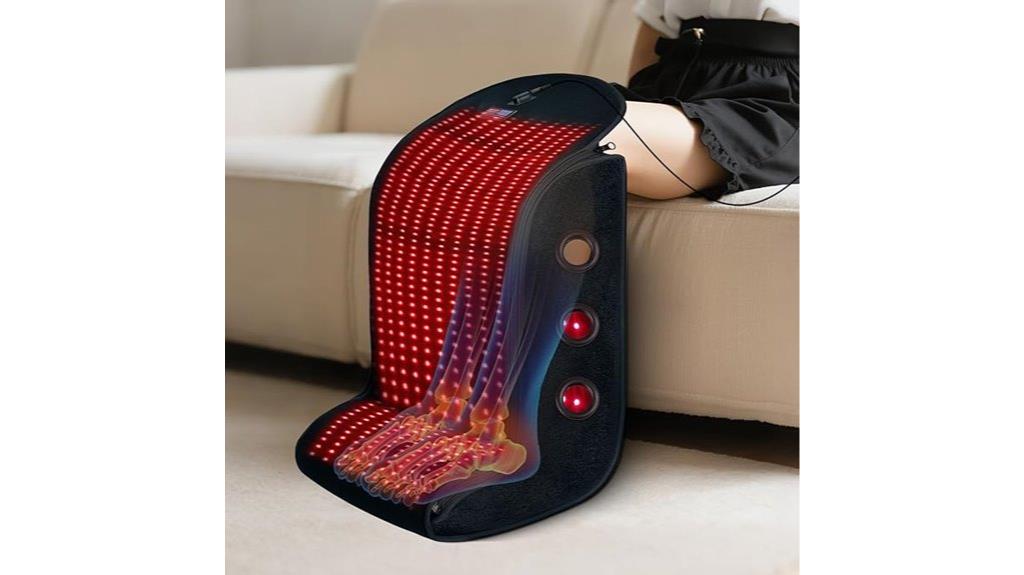 feet and leg infrared therapy