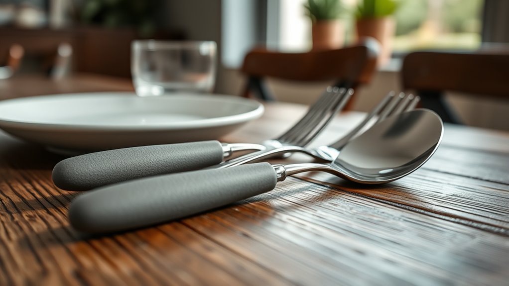 flatware comfort and features