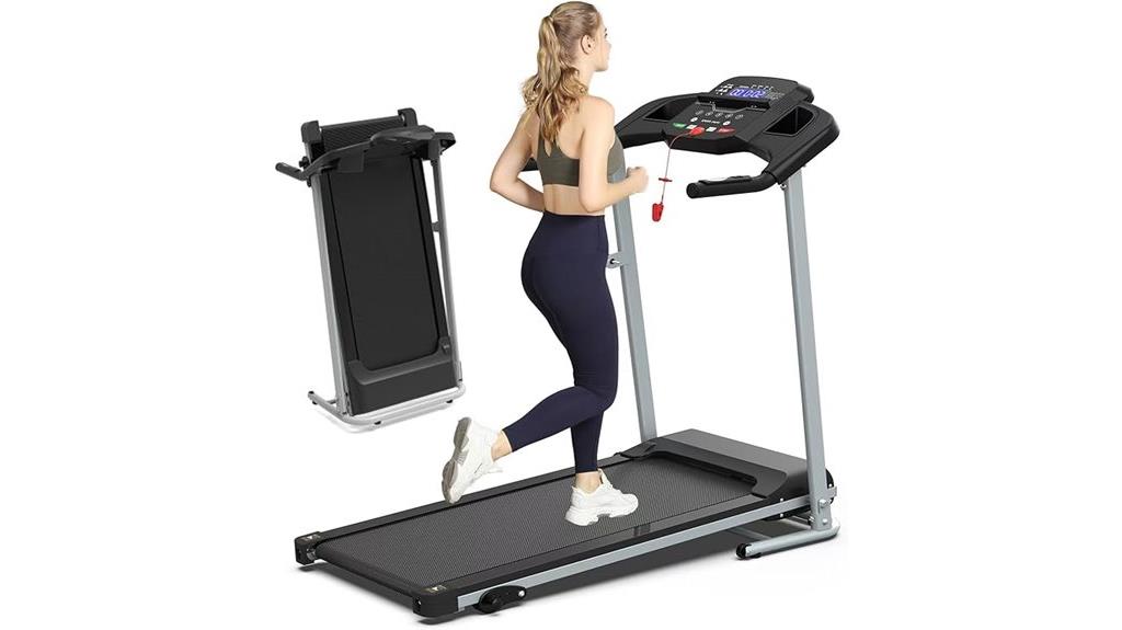 foldable 2 5hp treadmill