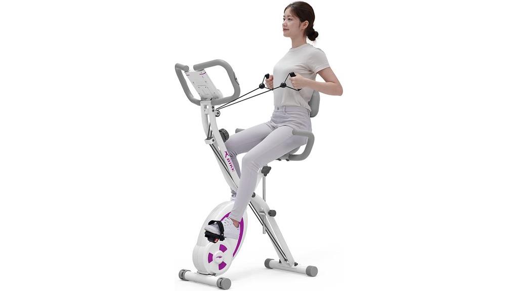 foldable bike with resistance