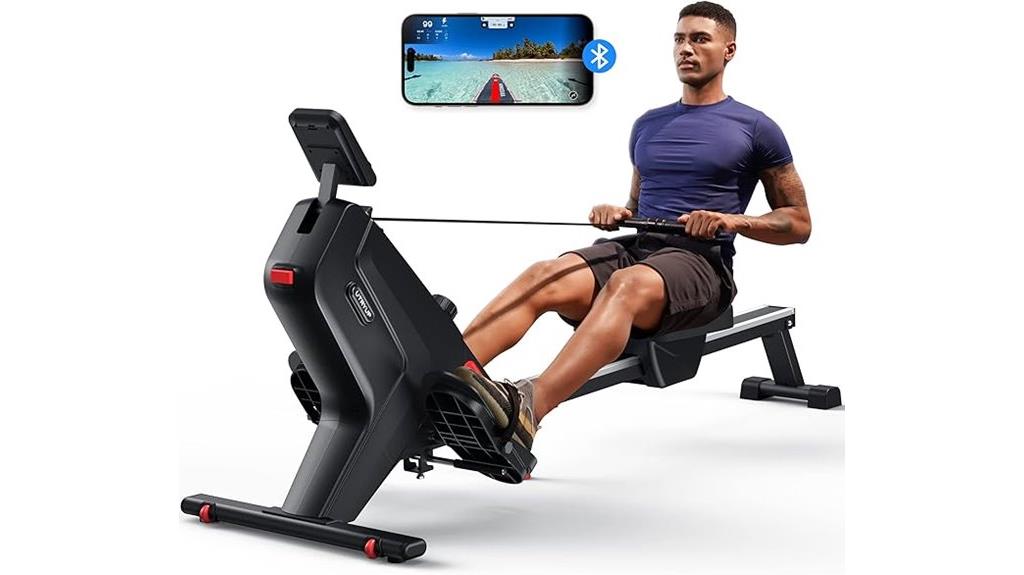 foldable bluetooth magnetic rowing