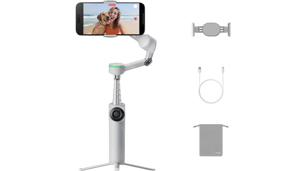 foldable gimbal with tripod