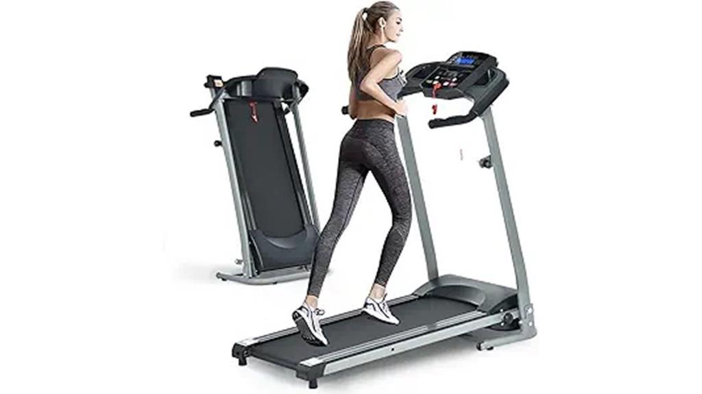 foldable incline treadmill with mp3