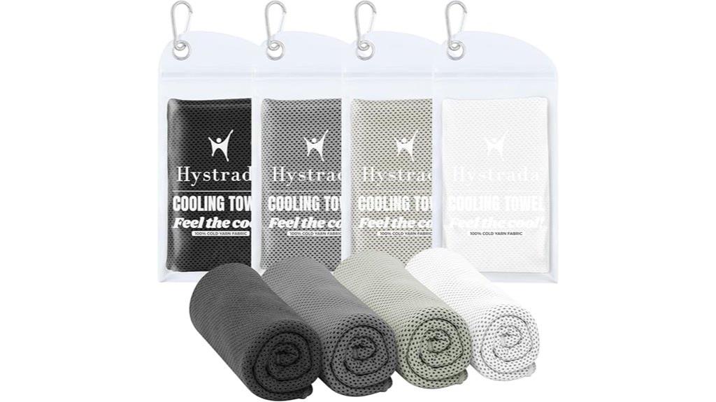 four pack cooling towels