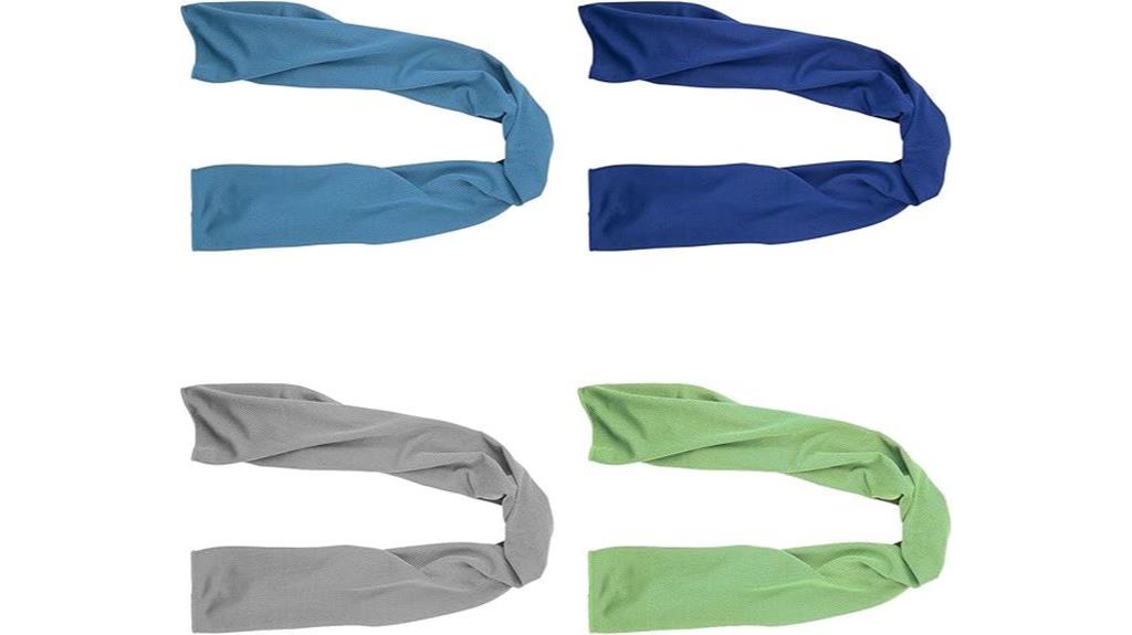 four pack cooling towels
