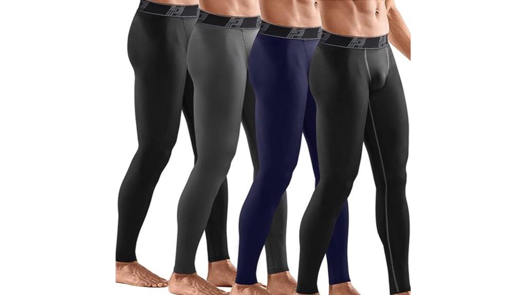 four pack men s compression tights
