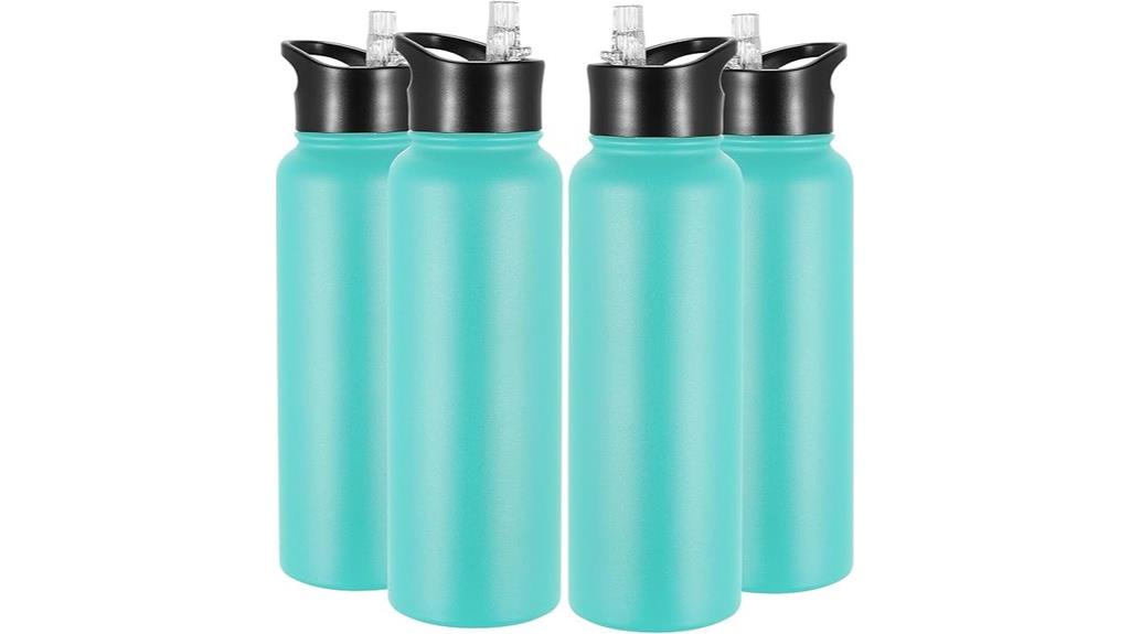 four pack stainless steel bottles