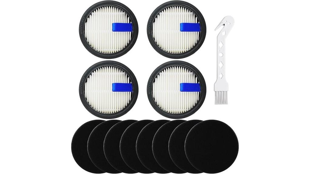 four pack vacuum filters