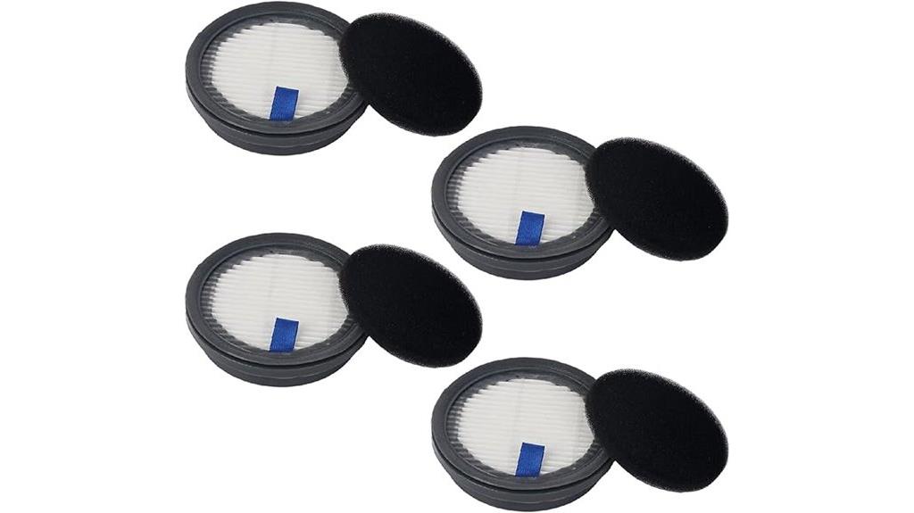 four pack vacuum filters