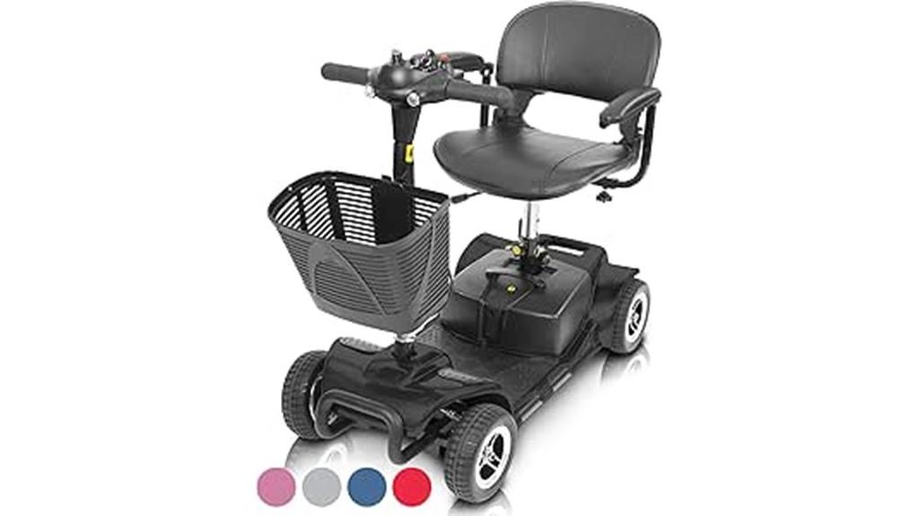 four wheel mobility scooter