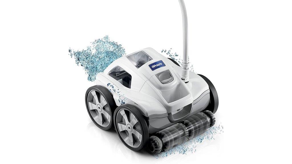 four wheel pool cleaner