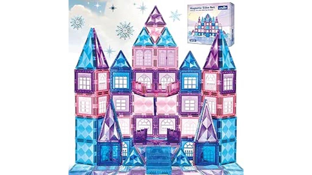 frozen princess magnetic blocks