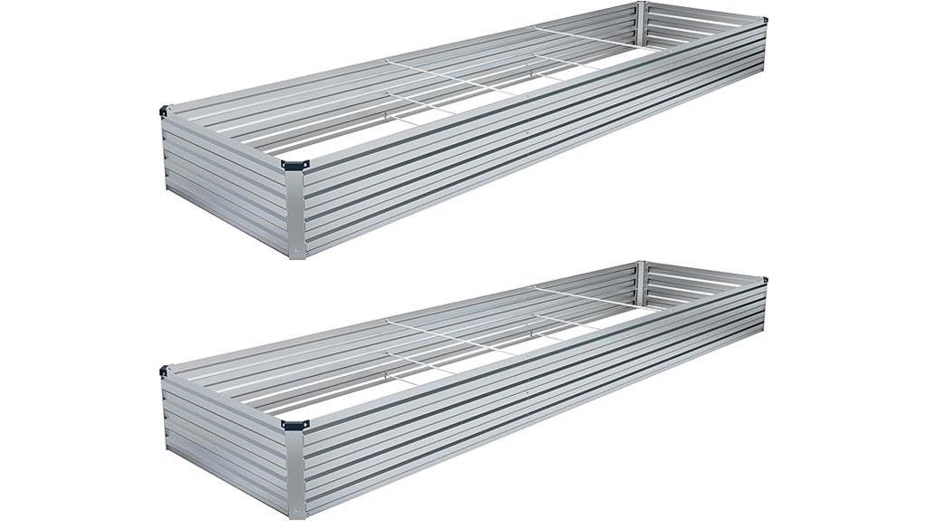 galvanized garden bed kit