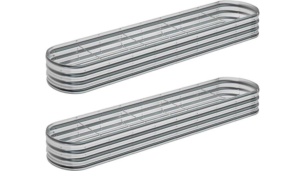 galvanized raised garden beds