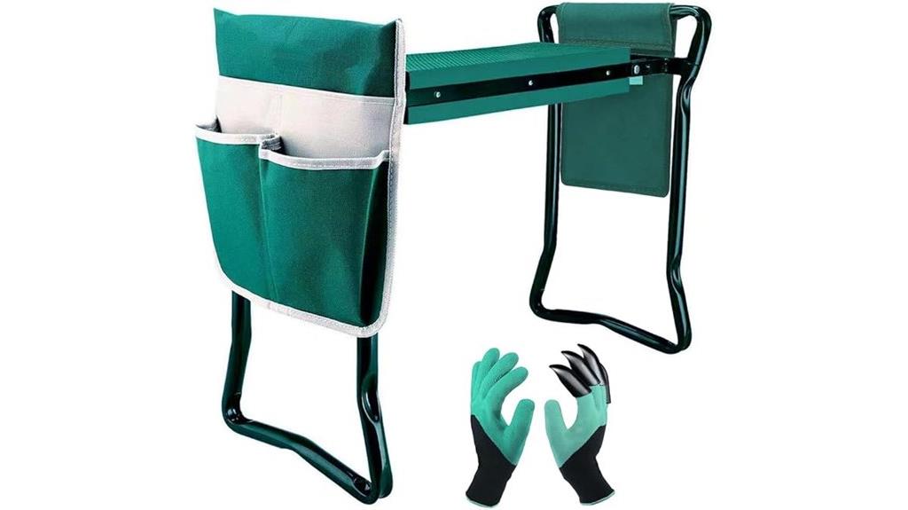 garden kneeler with accessories