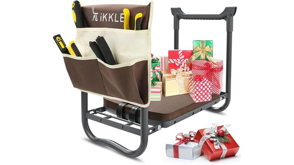 garden kneeler with seat