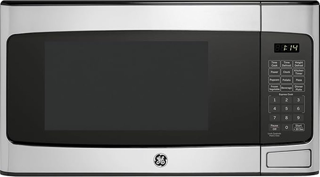 ge 950w microwave with child lock