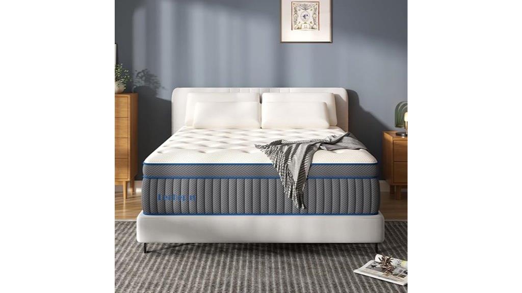 gel foam pocket spring queen