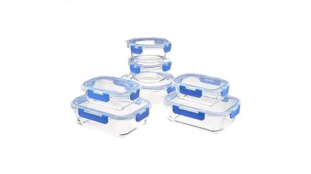 glass containers with lids