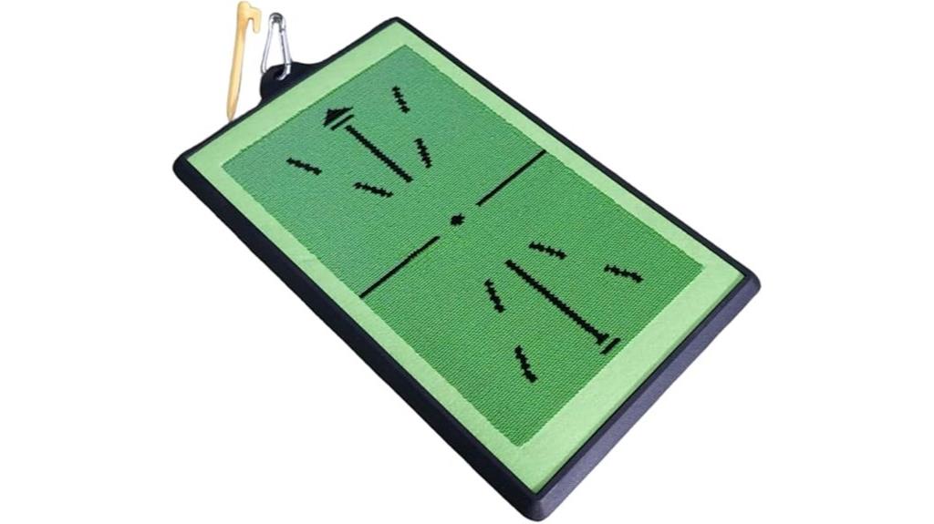 golf swing impact mat