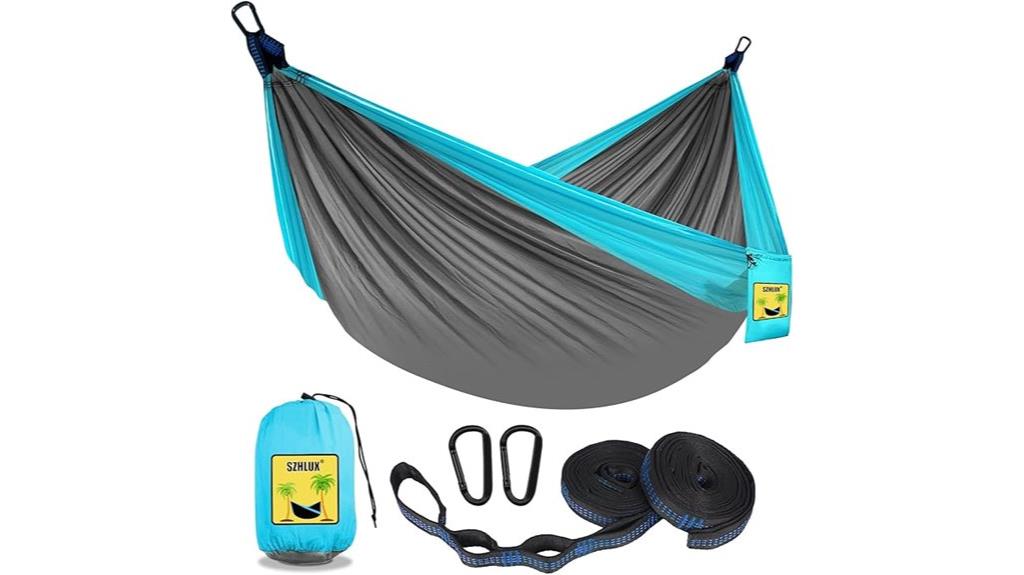 hammock with straps and bag