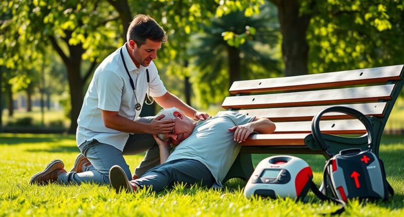 handle senior medical emergencies