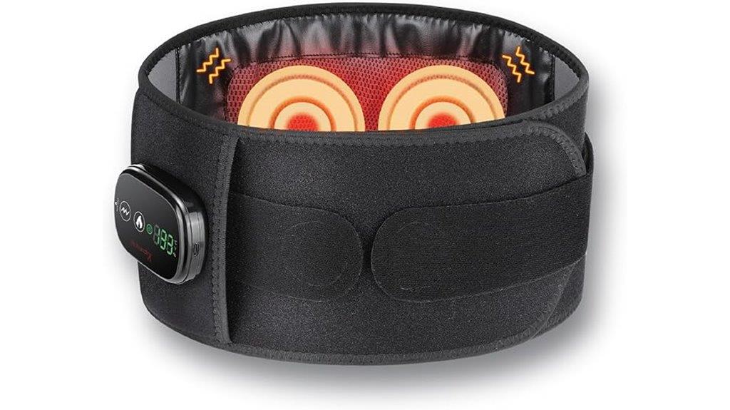 heated back massage wrap