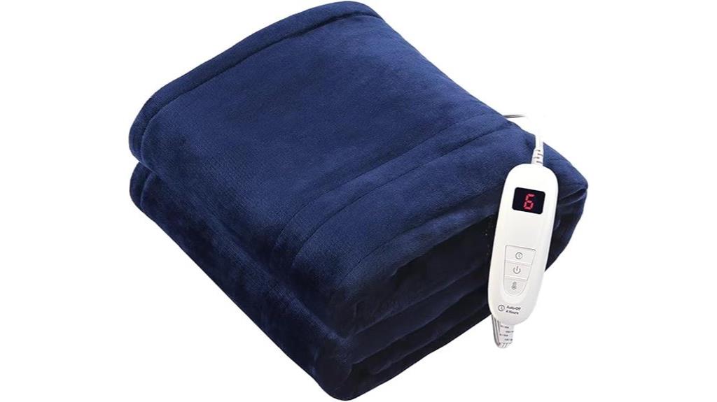 heated blanket with adjustable settings