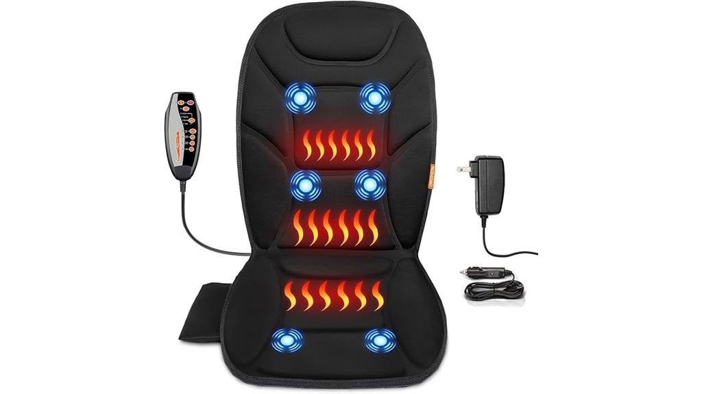 heated vibrating massage seat