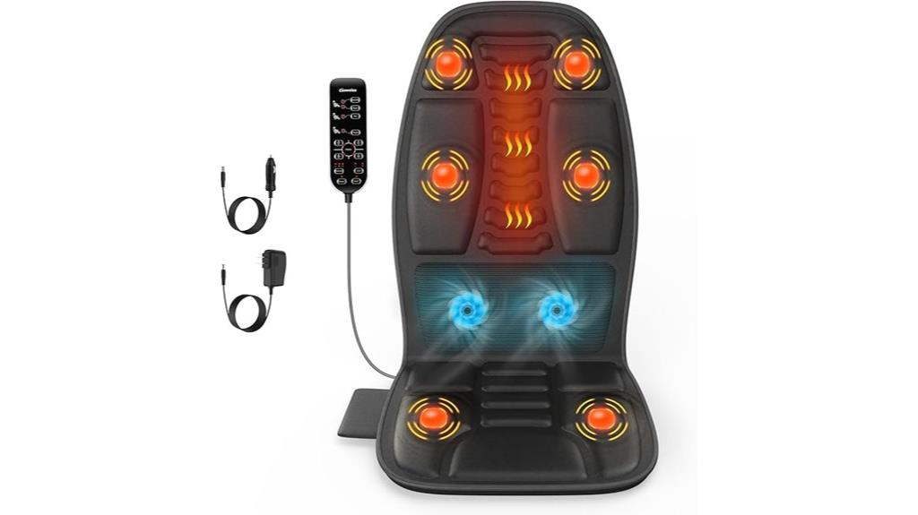 heated vibration massage cushion