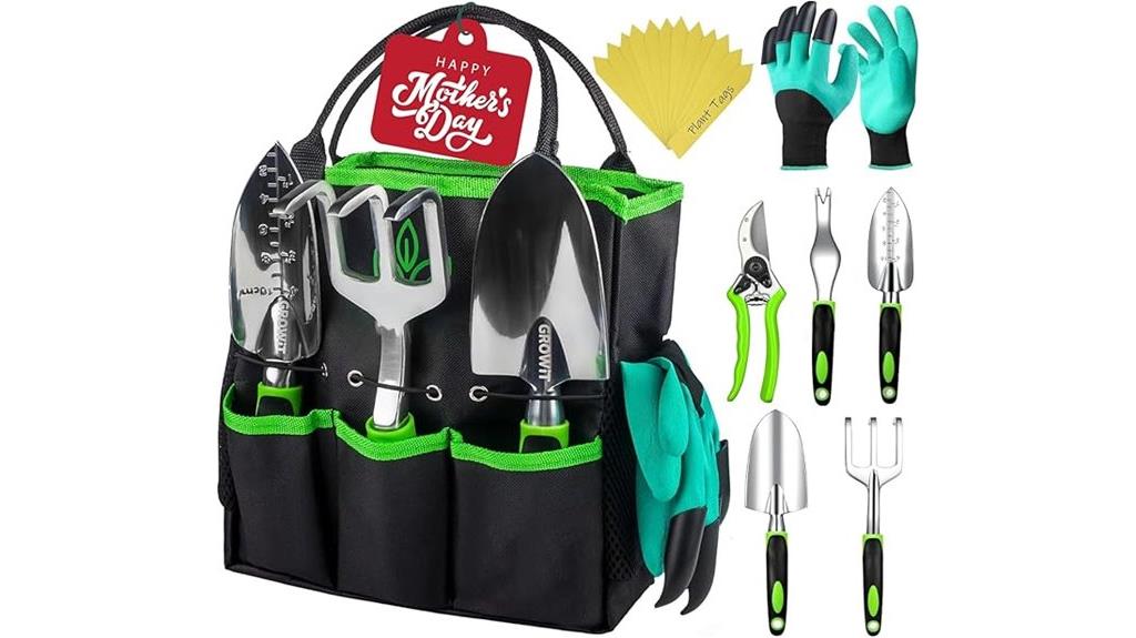 heavy duty 22 piece gardening tools