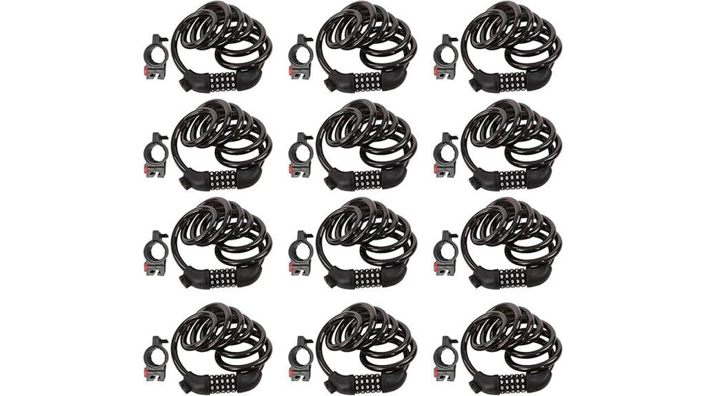 heavy duty 6ft bike lock