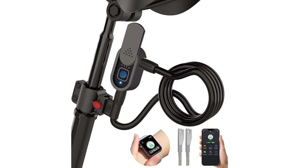 heavy duty bluetooth bike lock