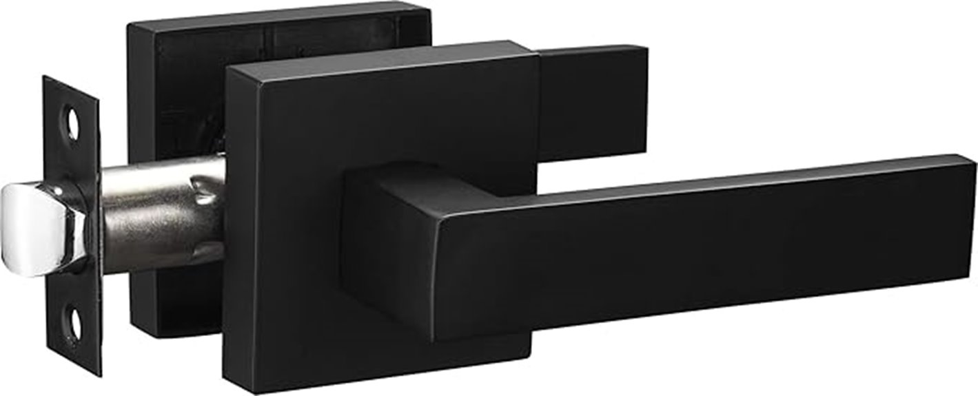 heavy duty iron black handle