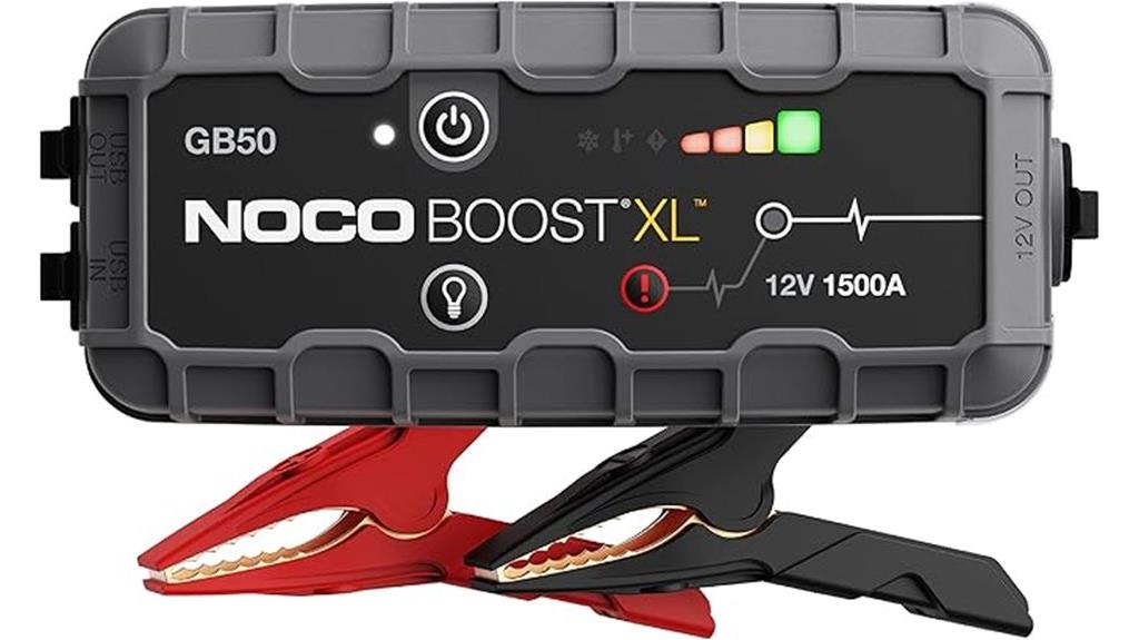heavy duty portable jump starter