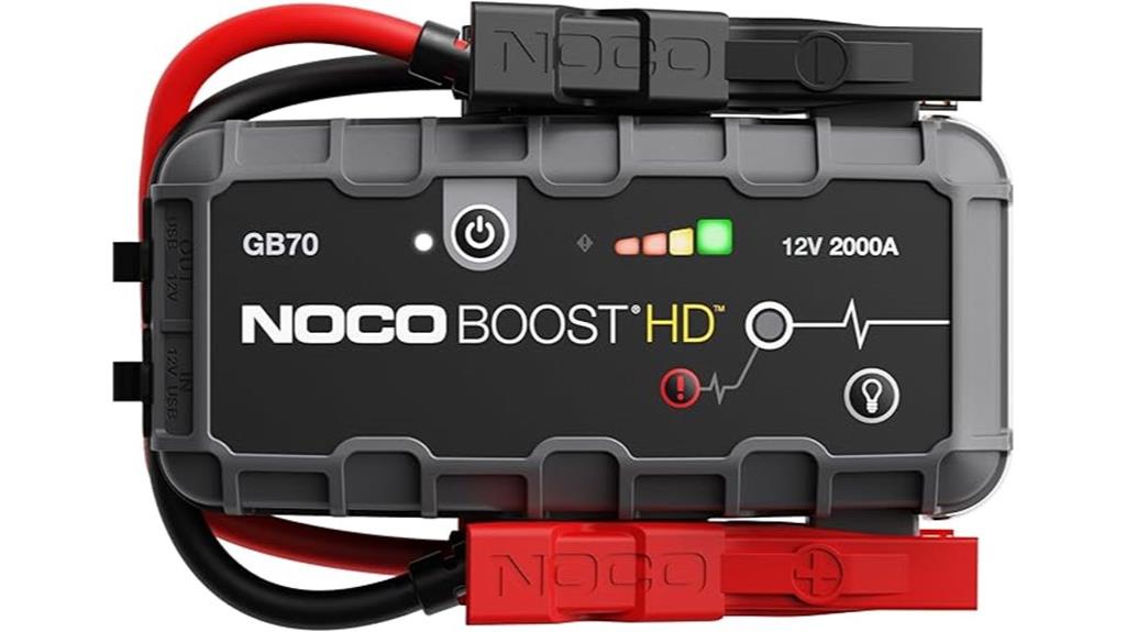heavy duty portable jump starter