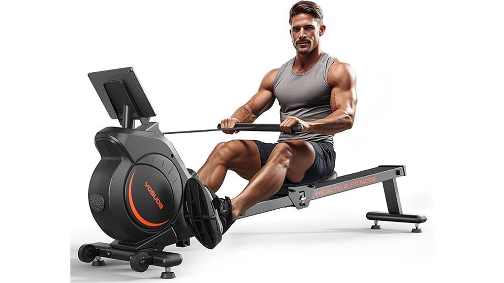 heavy duty rowing machine