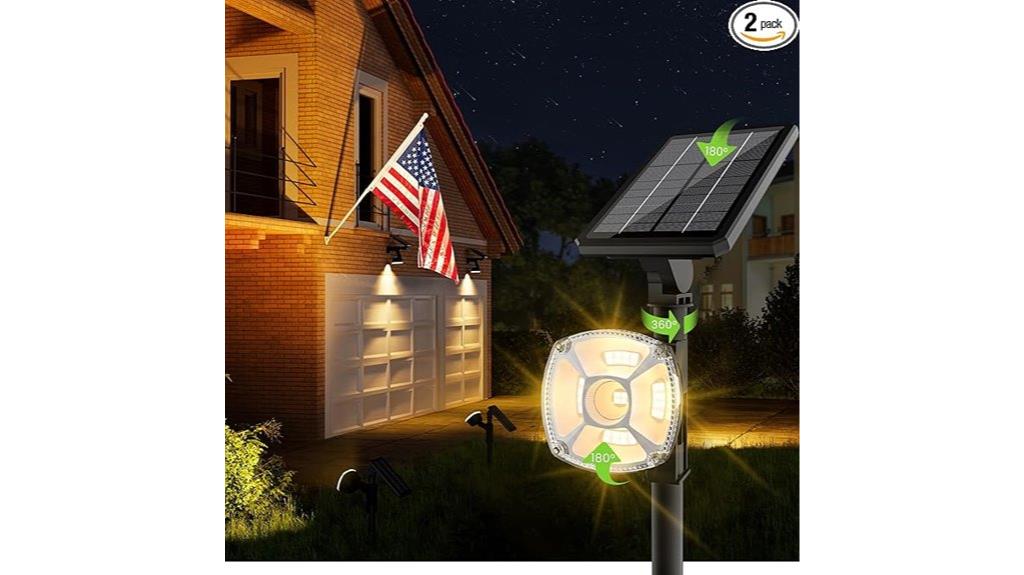 heavy duty solar spotlights