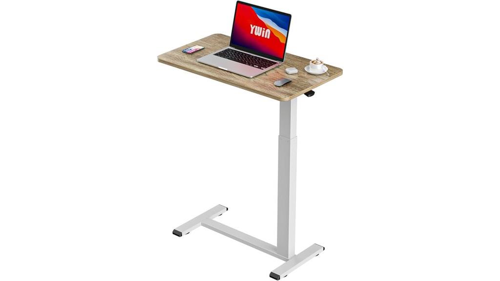 height adjustable overbed table