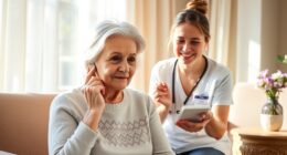 helping elderly hearing impaired