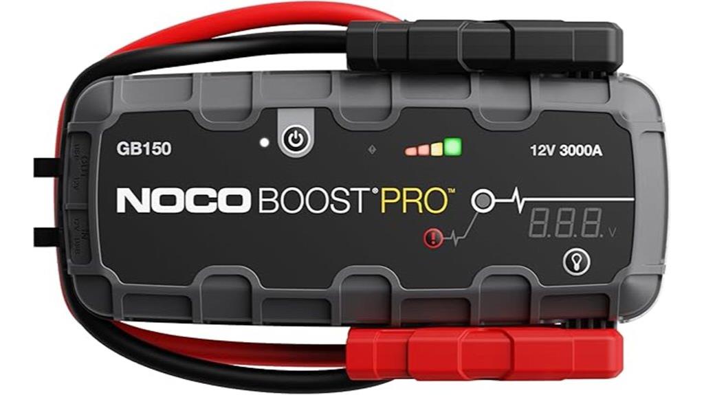 high capacity car jump starter