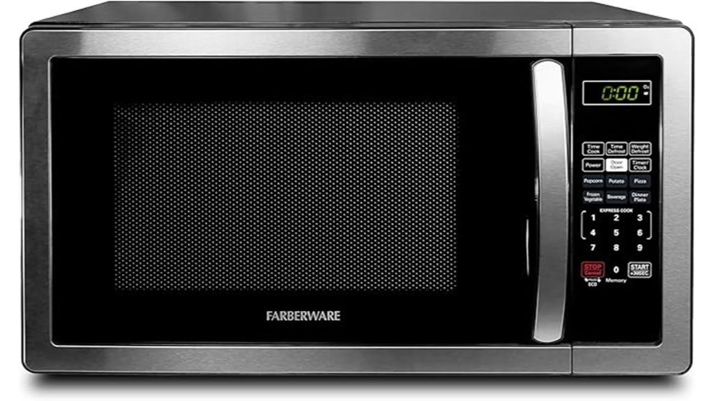 high powered countertop microwave