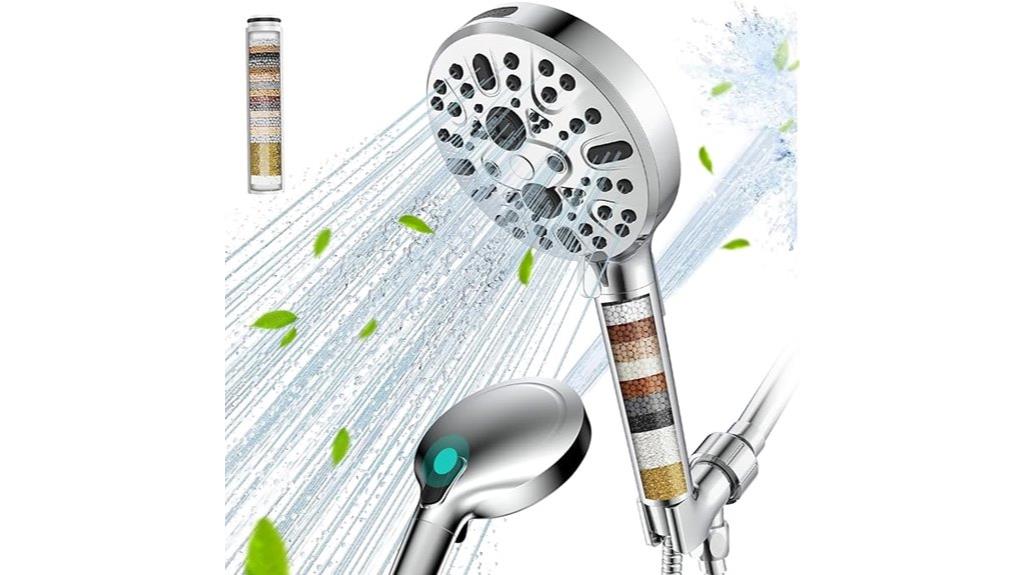 high pressure multi mode shower