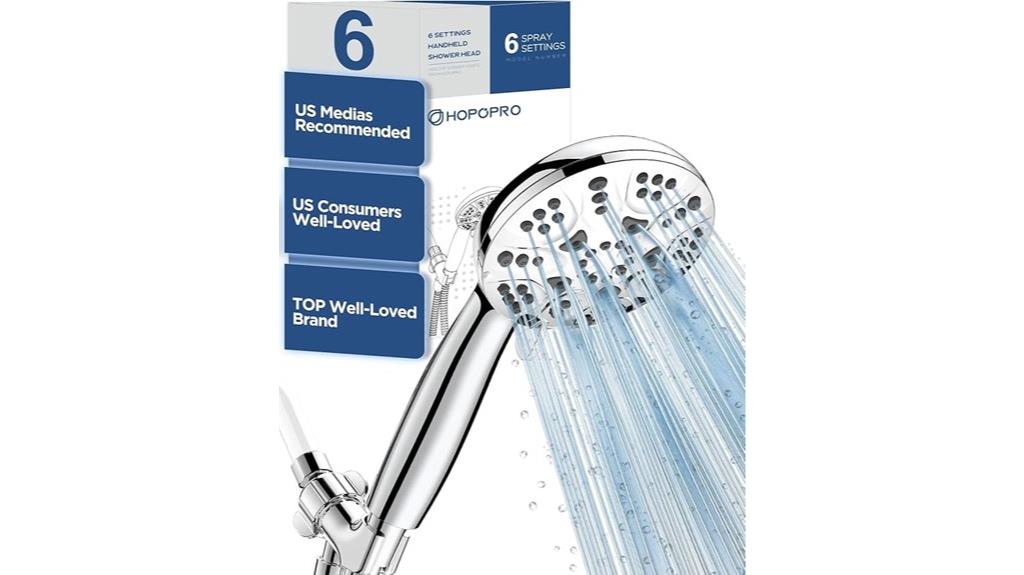 high pressure shower head