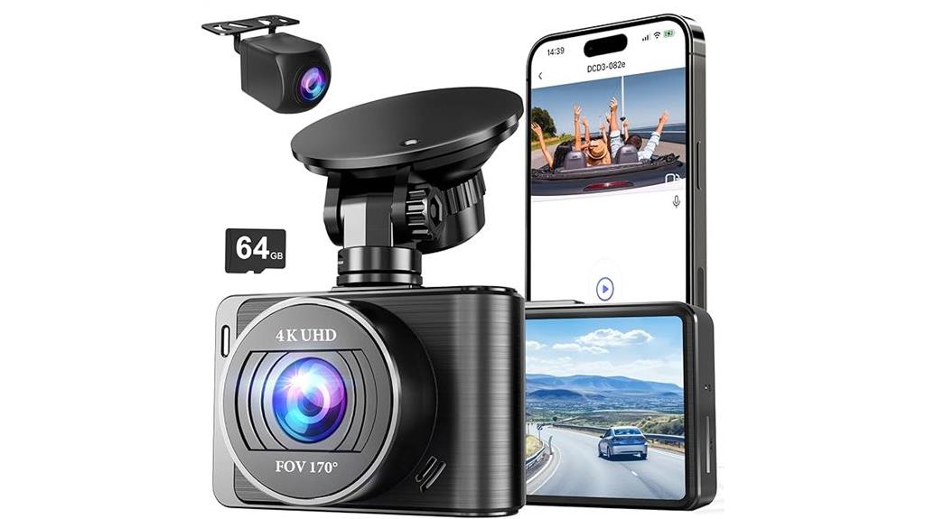 high resolution dual dash camera
