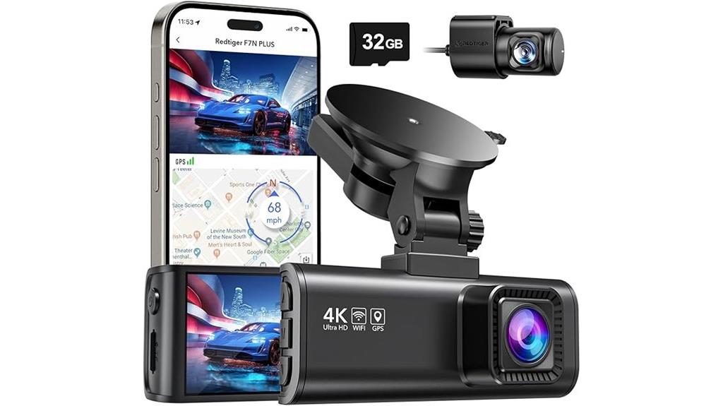 high resolution dual dash camera