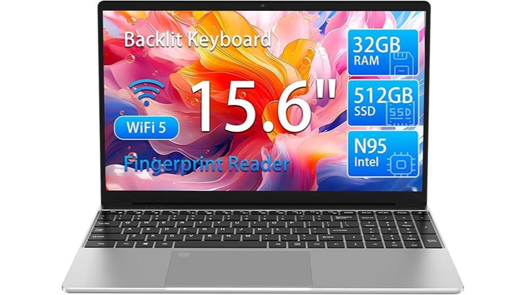 high resolution powerful laptop